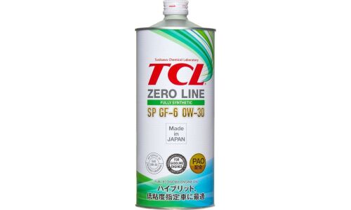 Масло моторное TCL Zero Line 0w30, синтетическое, API SP, ILSAC GF-6A, для бензинового двигателя, 1л, арт. Z0010030SP