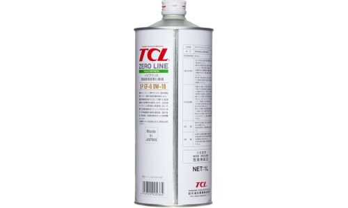 Масло моторное TCL Zero Line 0w16, синтетическое, API SP, ILSAC GF-6B, для бензинового двигателя, 1л, арт. Z0010016SP