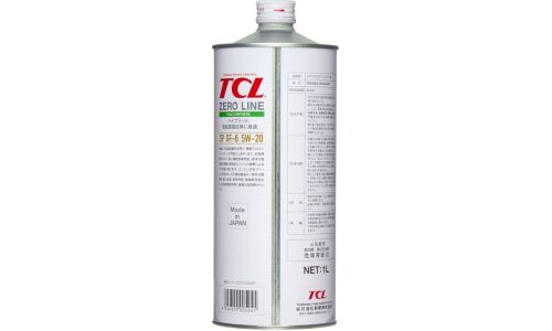 Масло моторное TCL Zero Line 5w20, синтетическое, API SP, ILSAC GF-6A, для бензинового двигателя, 1л, арт. Z0010520SP