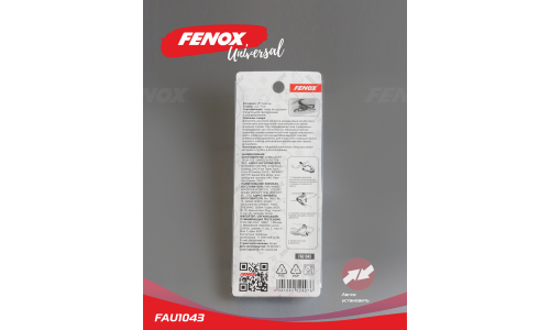Держатель для очков Fenox, на солнцезащитный козырек, чёрный, арт. FAU1043