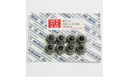 Колпачки маслосъемные Musashi (компл. 8шт)