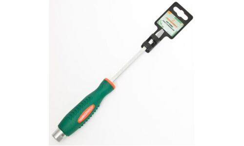 Отвёртка ударная шлицевая Jonnesway, SL6.5x125мм, силовая под ключ, арт. D70S6125