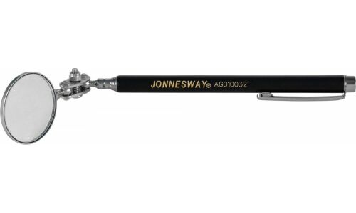 Зеркало инспекционное Jonnesway, регулируемое, телескопическое, Ø32мм, длина 215–727мм, арт. AG010033