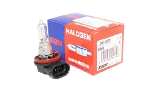 Лампа галогенная Koito Halogen H16 (PGJ19-3, T11), 12В, 19Вт, 3000К, 1 шт, арт. 0140