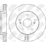 Диск тормозной NiBK