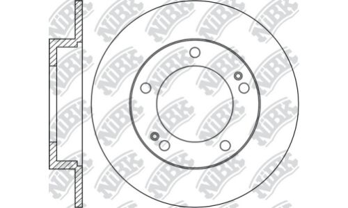 Тормозной диск NiBk, арт. RN1038