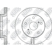 Тормозной диск NiBk, арт. RN1070