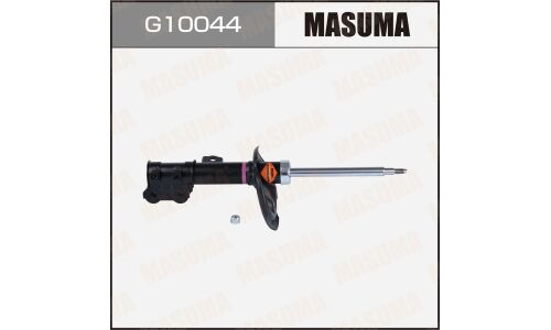 Амортизационная стойка Masuma, газомасляная, двухтрубная, передняя, левая, 1 шт, арт. G10044 (KYB 338023)
