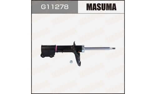Амортизационная стойка Masuma, газомасляная, двухтрубная, передняя, правая, 1 шт, арт. G11278 (KYB 339257)