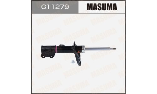 Амортизационная стойка Masuma, газомасляная, двухтрубная, передняя, левая, 1 шт, арт. G11279 (KYB 339258)