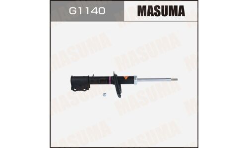 Амортизационная стойка Masuma, газомасляная, двухтрубная, передняя, левая, 1 шт, арт. G1140 (KYB 339119)