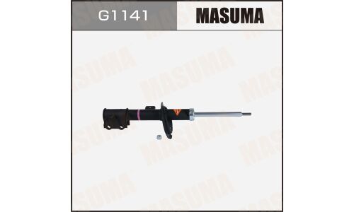 Амортизационная стойка Masuma, газомасляная, двухтрубная, передняя, левая, 1 шт, арт. G1141 (аналог KYB 339120)