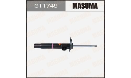 Амортизационная стойка Masuma, газомасляная, двухтрубная, передняя, левая, 1 шт, арт. G11749 (KYB 339728)