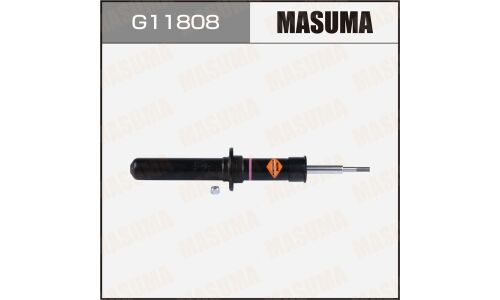 Амортизационная стойка Masuma, газомасляная, двухтрубная, передняя, правая/левая, 1 шт, арт. G11808 (KYB 339787)