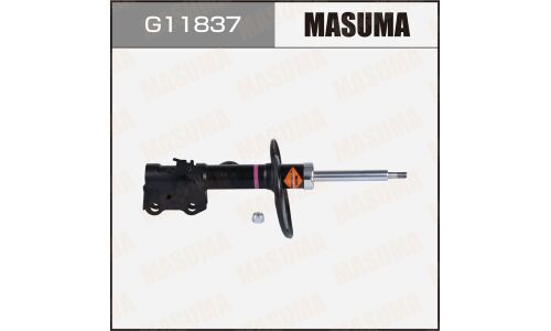 Амортизационная стойка Masuma, газомасляная, двухтрубная, передняя, правая, 1 шт, арт. G11837 (KYB 339816)