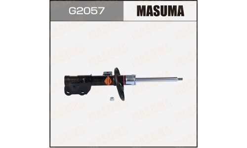 Амортизационная стойка Masuma, газомасляная, двухтрубная, передняя, левая, 1 шт, арт. G2057 (KYB 3340036)