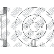 Тормозной диск NiBk, арт. RN1104