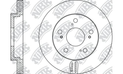 Тормозной диск NiBk, арт. RN1104