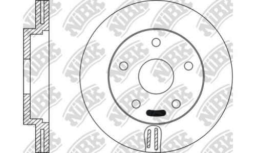 Тормозной диск NiBk, арт. RN1419