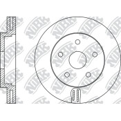 Тормозной диск NiBk, арт. RN1196