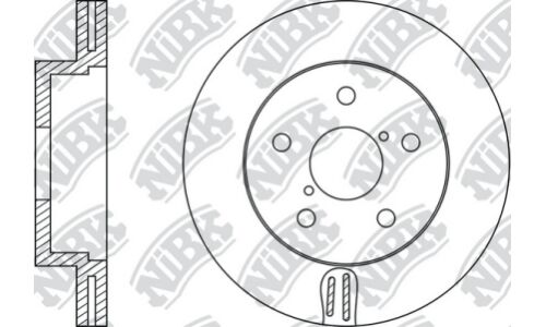 Тормозной диск NiBk, арт. RN1091