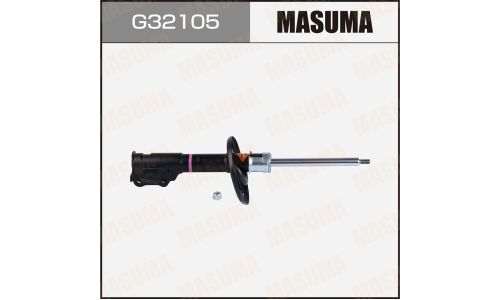 Амортизационная стойка Masuma, газомасляная, двухтрубная, передняя, левая, 1 шт, арт. G32105 (KYB 3330084)