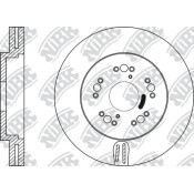 Тормозной диск NiBk, арт. RN1150