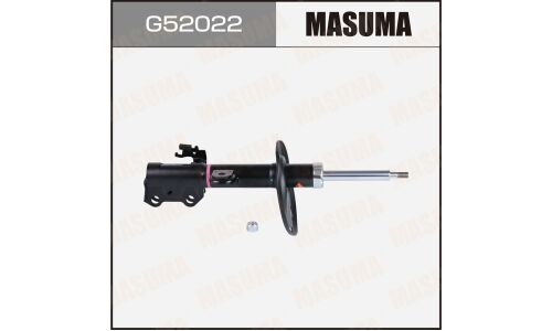Амортизационная стойка Masuma, газомасляная, двухтрубная, передняя, левая, 1 шт, арт. G52022 (KYB 3350001)