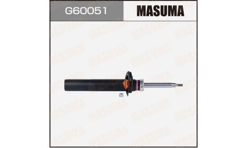 Амортизационная стойка Masuma, газомасляная, двухтрубная, передняя, левая, 1 шт, арт. G60051 (KYB 3358030)