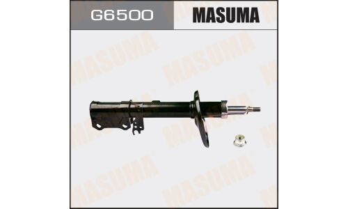 Амортизационная стойка Masuma газомасляная двухтрубная, задняя, левая, 1 шт, арт. G6500 (соответствует KYB 334479)