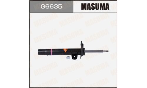 Амортизационная стойка Masuma, газомасляная, двухтрубная, передняя, правая, 1 шт, арт. G6635 (KYB 334614)