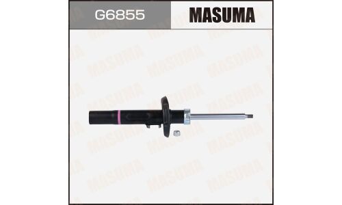 Амортизационная стойка Masuma, газомасляная, двухтрубная, передняя, левая, 1 шт, арт. G6855 (KYB 334615)