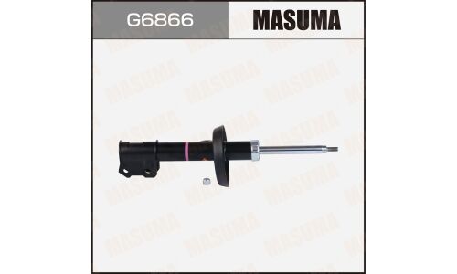 Амортизационная стойка Masuma, газомасляная, двухтрубная, передняя, левая, 1 шт, арт. G6866 (KYB 334845)