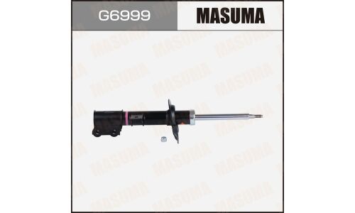 Амортизационная стойка Masuma, газомасляная, двухтрубная, передняя, левая, 1 шт, арт. G6999 (KYB 334978)