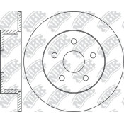 Тормозной диск NiBk, арт. RN1251