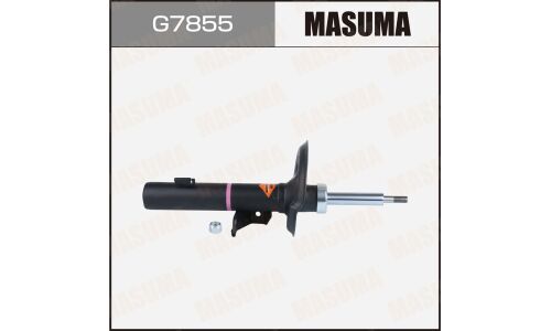 Амортизационная стойка Masuma, газомасляная, двухтрубная, передняя, левая, 1 шт, арт. G7855 (KYB 335834)