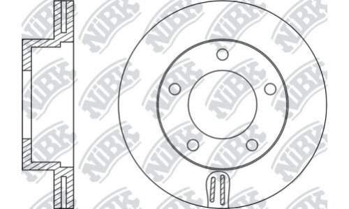 Тормозной диск NiBk, арт. RN1268