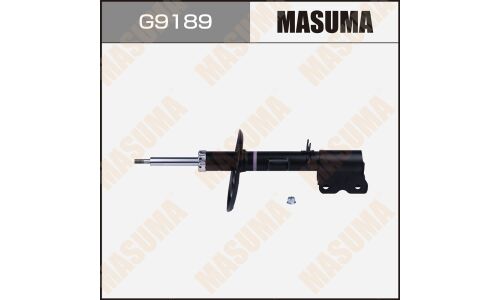 Амортизационная стойка Masuma газомасляная двухтрубная, передняя, левая, 1 шт, арт. G9189 (соответствует KYB 339189)