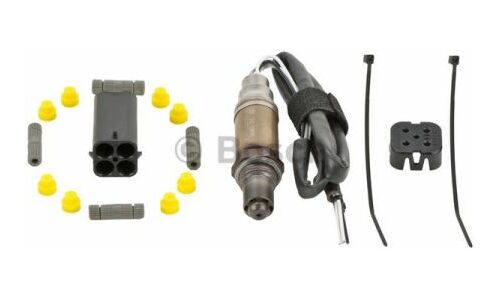 Датчик кислородный BOSCH LS07, универсальный, 4 провода, резьба M18x1.5, длина кабеля 680мм, с запатентованным коннектором, арт. 0 258 986 507