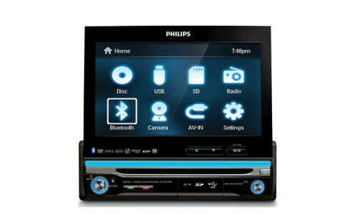 Автомагнитола "PHILIPS" CED 750/51 DVD/MP3/CD ресивер