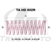 Пружина подвески TrustAuto усиленная, задняя, арт. TA HD 002R