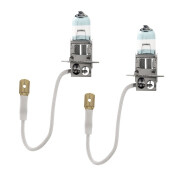 Лампа галогенная PIAA Night Tech H3 (PK22s, T12), 12В, 55Вт, 3600К, комплект 2 шт