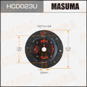 Диск сцепления  Masuma  212*150*24*26.0  (1/10)