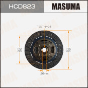Диск сцепления Masuma (215х155х24х26.0мм), арт. HCD823