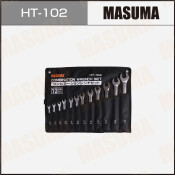 Комбинированные ключи, набор Masuma 12 пр., сумка (6,7,8,10,11,12,13,14,15,17,19,22)