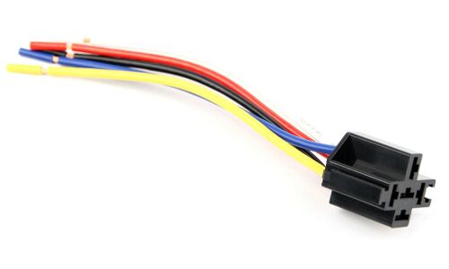 Реле автомобильное ACV RM37-1701, 12В(14В), 30/40А, 5-контактное, герметичный корпус, +колодка RM37-1702 в комплекте