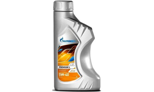 Масло моторное Gazpromneft Premium L 5w40, полусинтетическое, API SL/CF, универсальное, 1л, арт. 2389900119