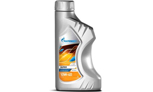 Масло моторное Gazpromneft Super 10w40, полусинтетическое, API SG/CD, универсальное, 1л, арт. 2389901317