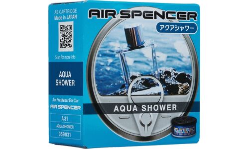 Ароматизатор на торпедо Eikosha Spirit Refill Aqua Shower (Аква), меловой, баночка 40г, арт. A-31