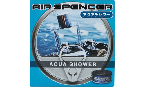 Ароматизатор на торпедо Eikosha Spirit Refill Aqua Shower (Аква), меловой, баночка 40г, арт. A-31